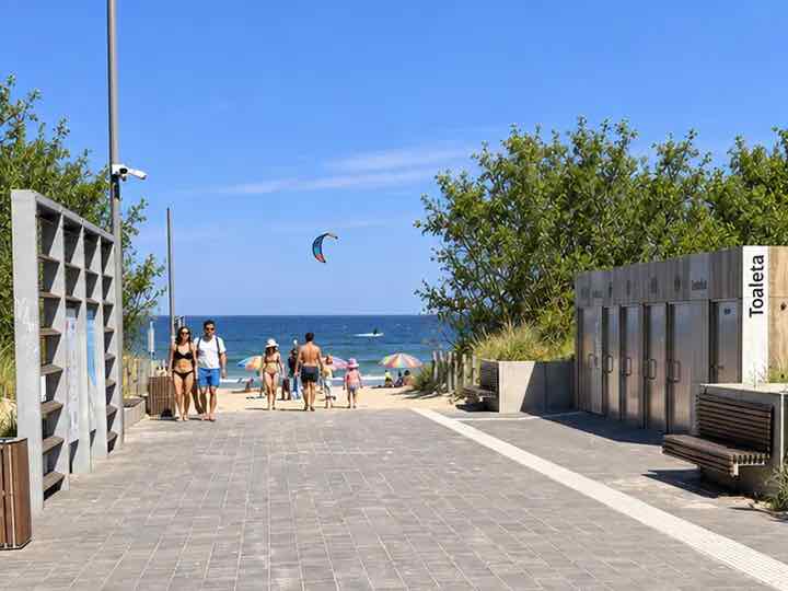 Strand und Strandzugang