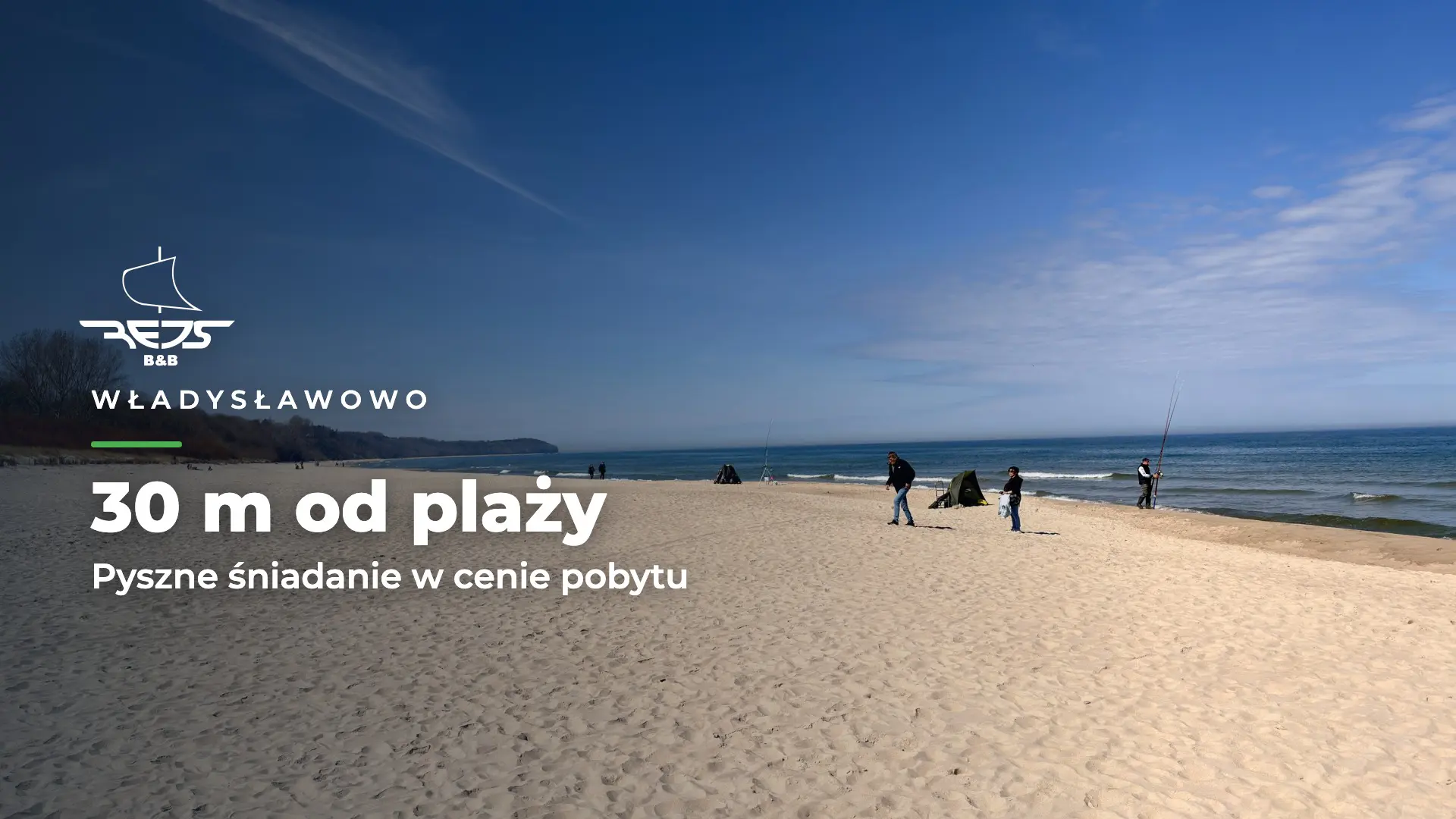 Film: REJS B&B Władysławowo — 30 metrów od plaży nad Bałtykiem